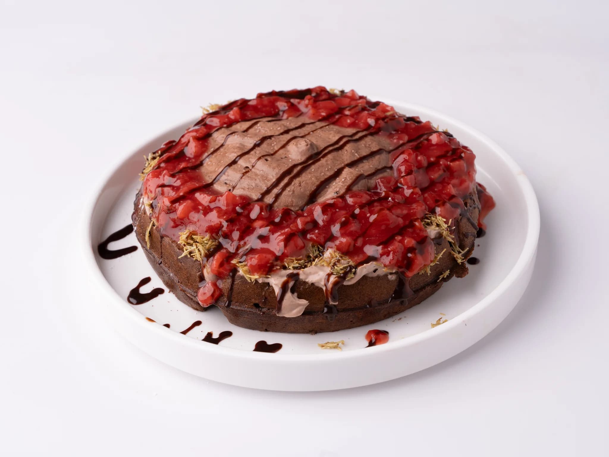 Dubai Chocolate Dream Waffle