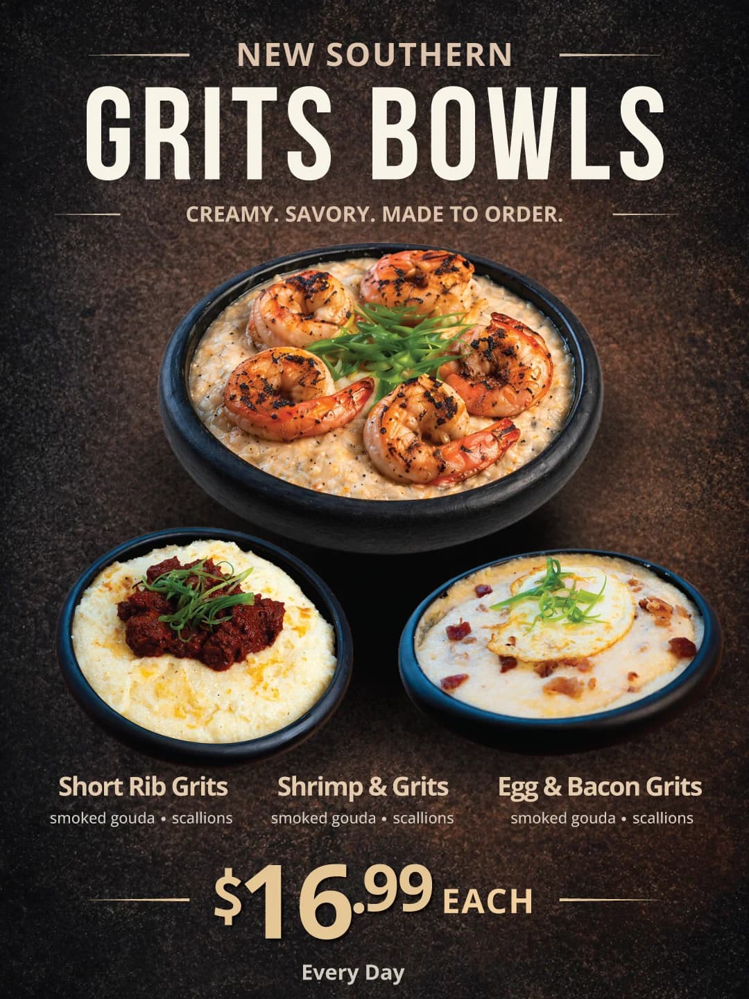 New Southern Grits Bowls
